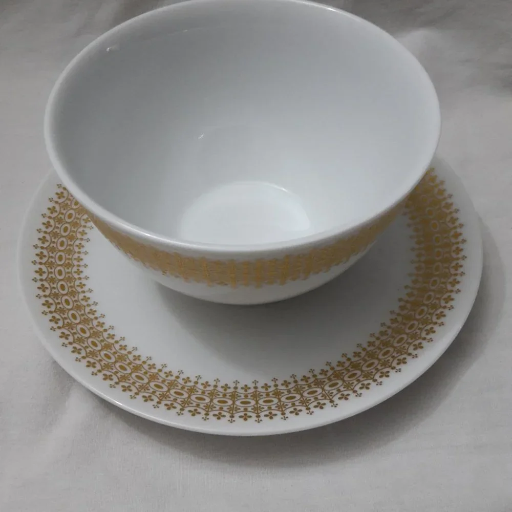 K & A Krautheim Selb Bavaria Germany Sauce Bowl with Attached Underplate Excelle